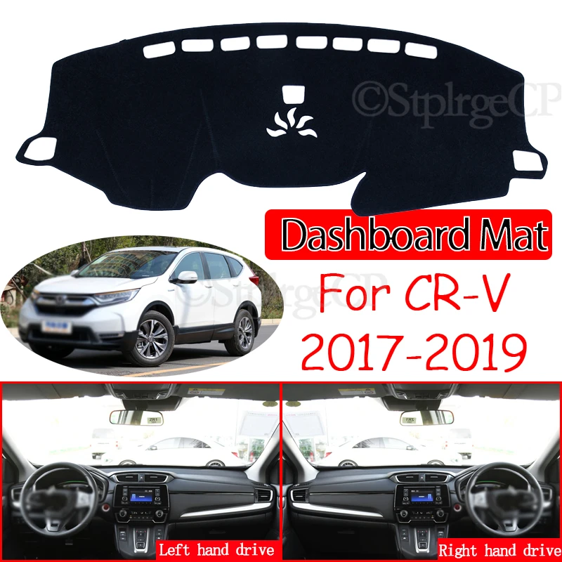 Car Accessories Honda Crv - Alfombrilla Antideslizante para el Tablero, Cubierta