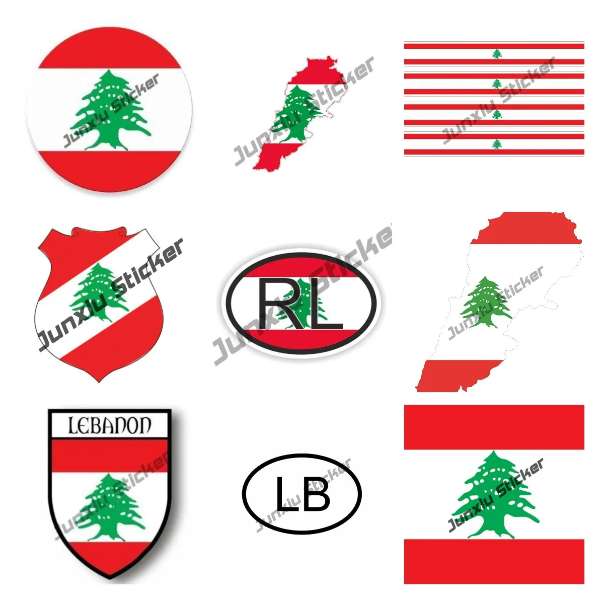 Car Accessories Lebanon - Calcomanía del Líbano, accesorios para coche,