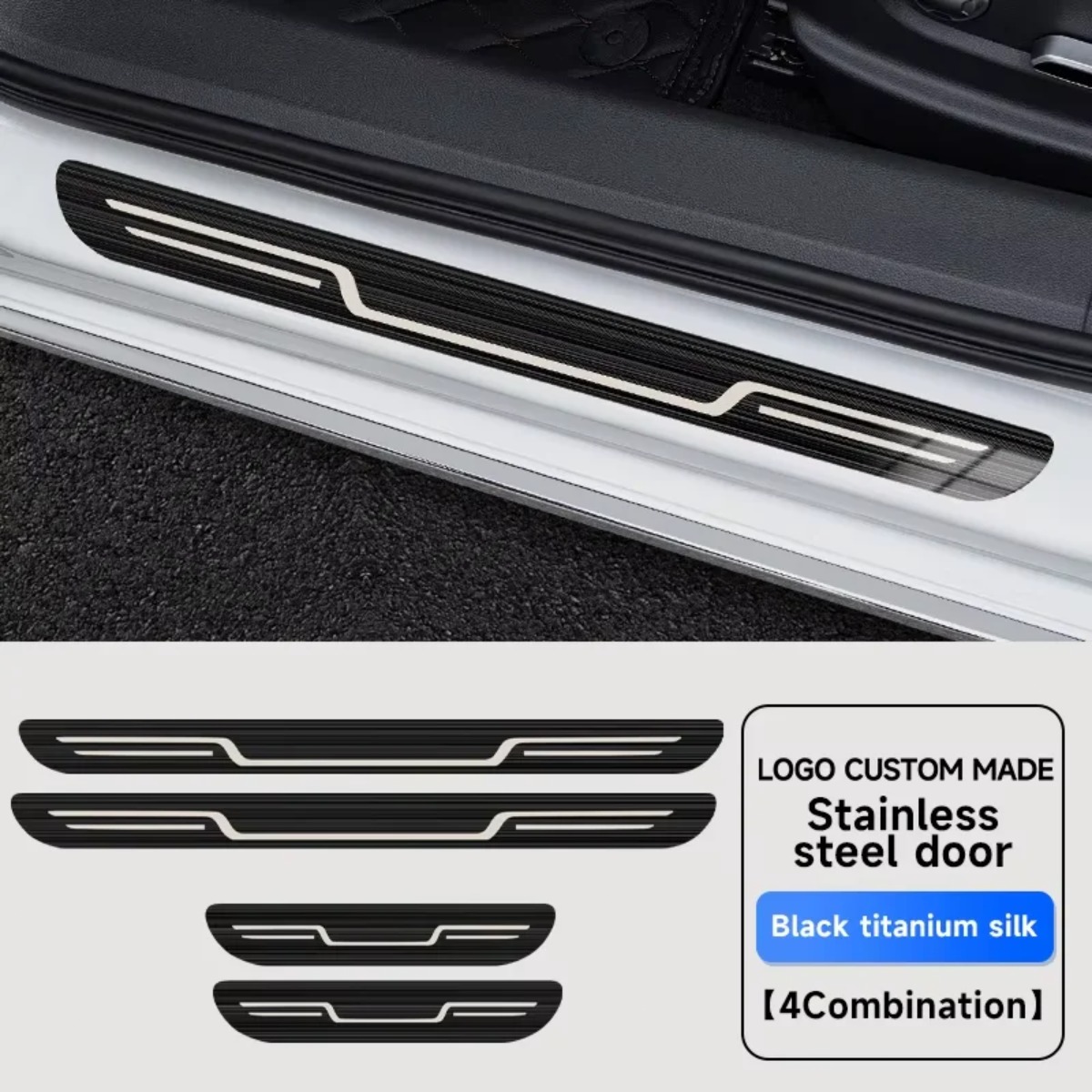 Car Accessories Tape - Protector de Umbral de Puerta de