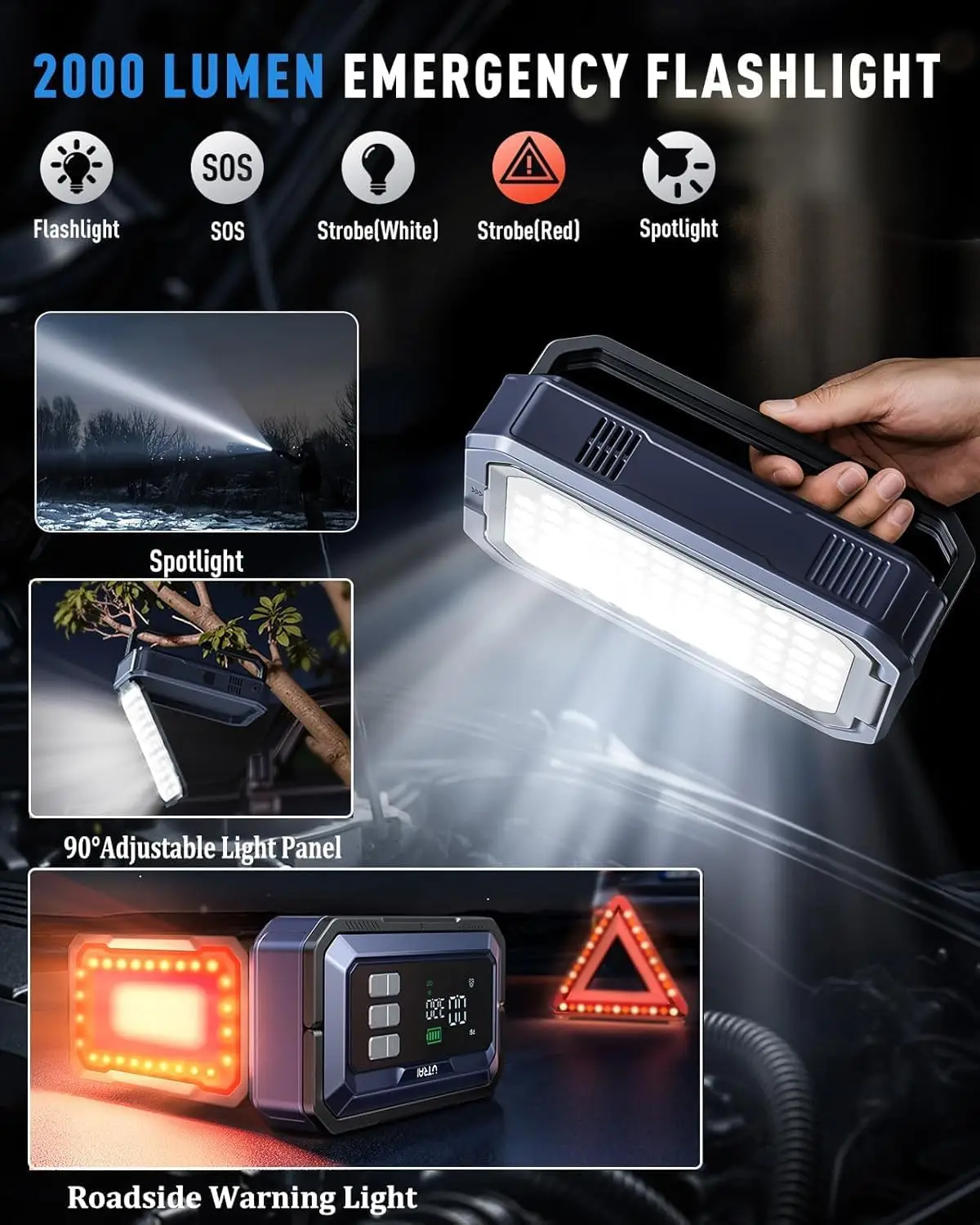 Arrancador de Baterías con Com - Car Portable Tire Inflator reseña y precio