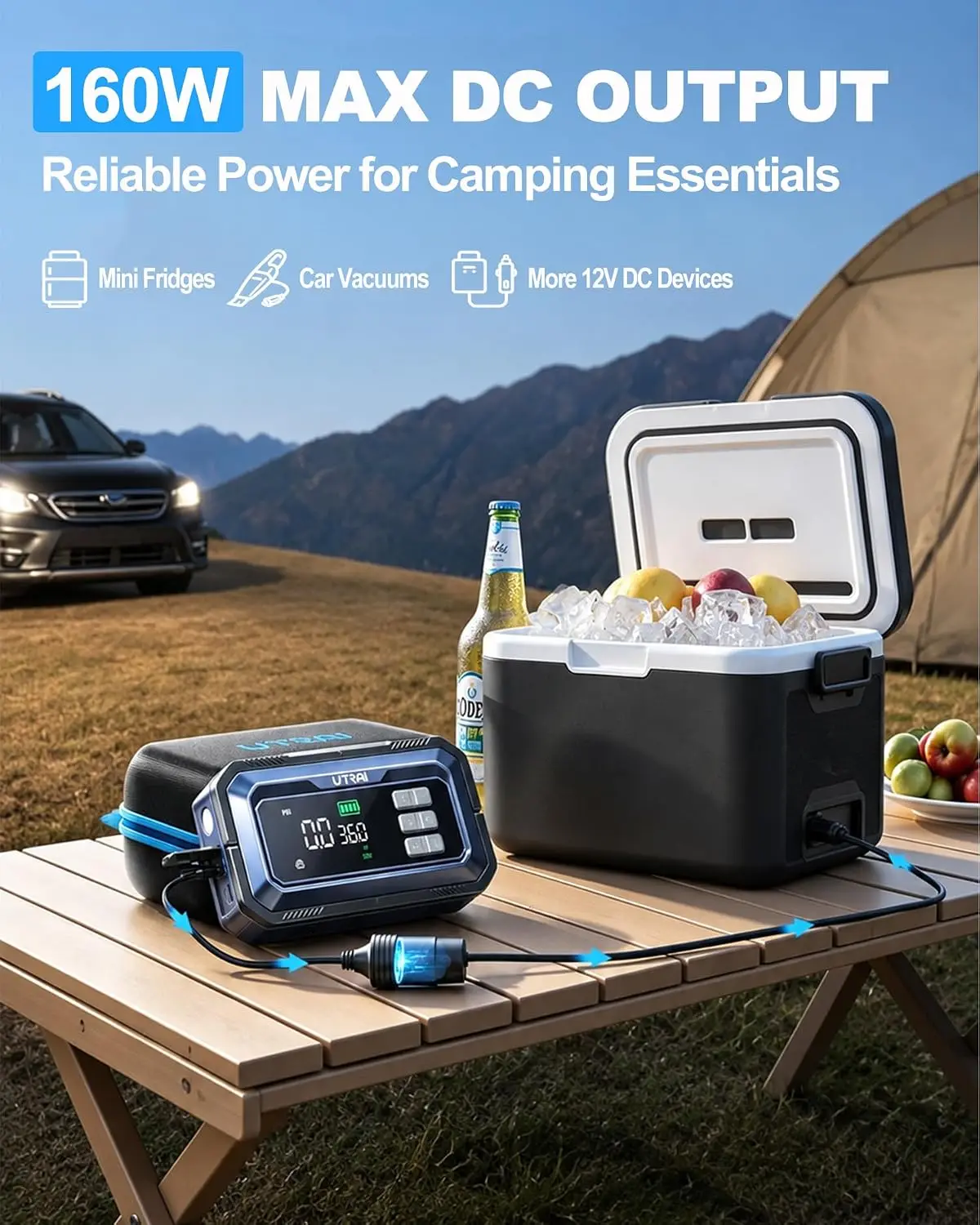 Arrancador de Baterías con Com - Car Portable Tire Inflator reseña y precio