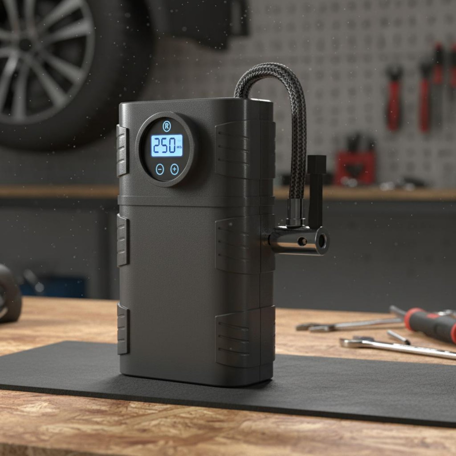 Inflador de Neumáticos Portáti - Car Portable Tire Inflator reseña y precio