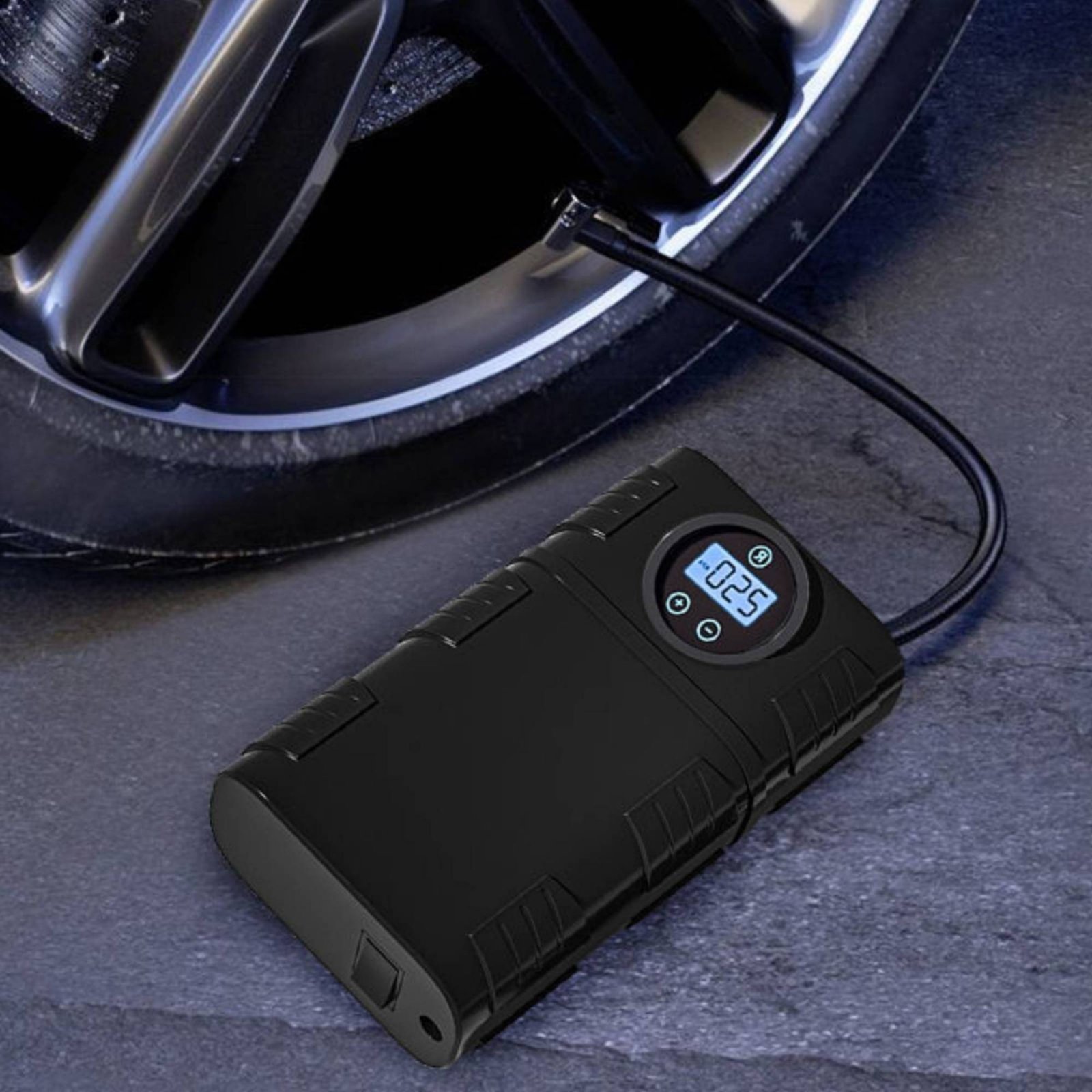 Inflador de Neumáticos Portáti - Car Portable Tire Inflator reseña y precio