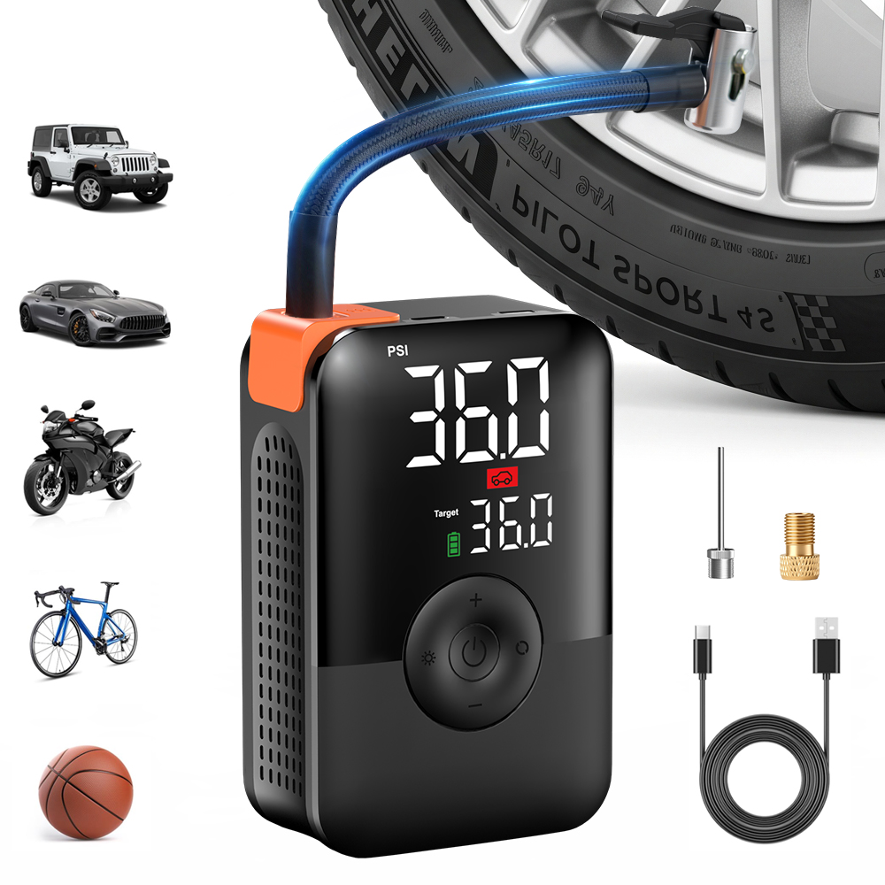 Mini Inflador de Neumáticos de - Car Portable Tire Inflator reseña y precio