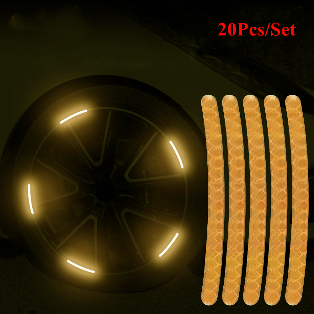 Juego de pegatinas reflectante - Car Accessories For Night Driving reseña y precio