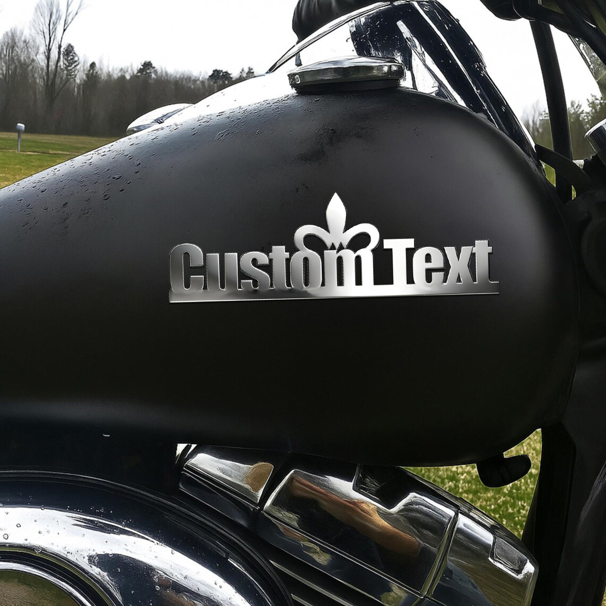 Fuente clásica, corona elegant - Car Accessories Logo reseña y precio